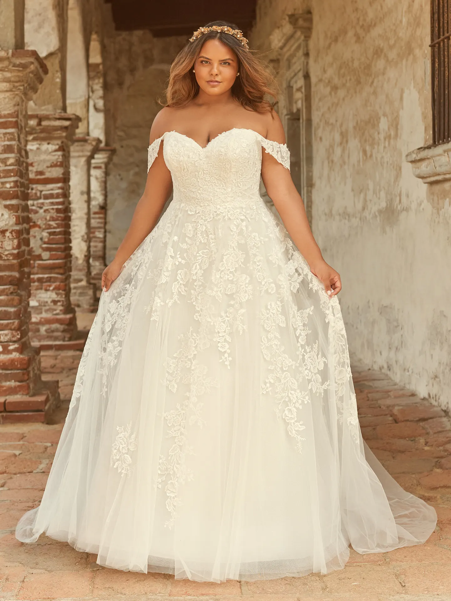 Maggie Sottero A-Line-Bridal-Gown Rousseau 22MS528 Alt5