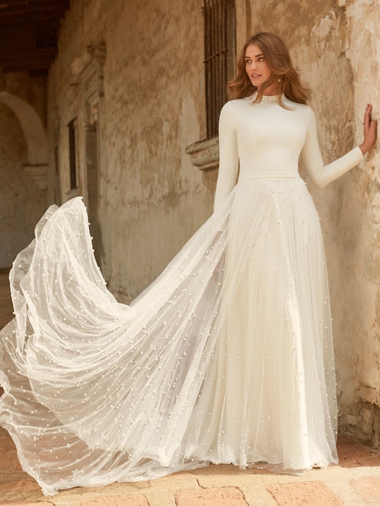 Maggie Sottero A-Line-Wedding-Dress Sahar 22MK565 Alt1