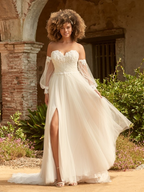 Maggie Sottero A-Line-Wedding-Gown Valetta 22MW544 Main