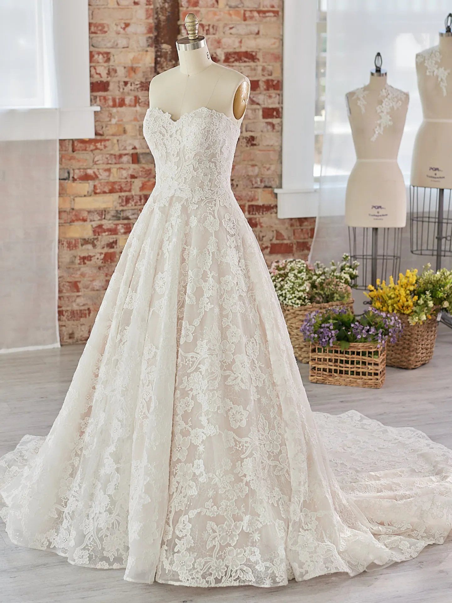 Maggie Sottero A-Line-Wedding-Dress Alessandra 22MK542 Alt107