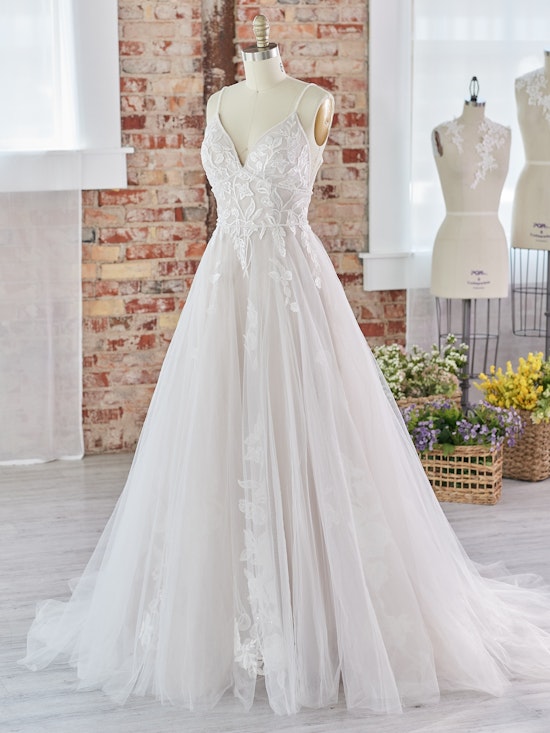Rebecca Ingram A-Line-Wedding-Dress Dahlia Lynette 22RT538B Alt101