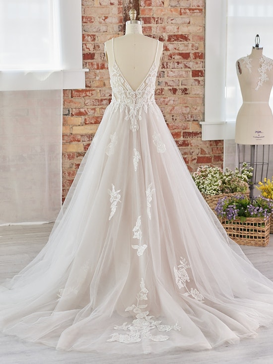 Rebecca Ingram A-Line-Wedding-Dress Dahlia Lynette 22RT538B Alt102