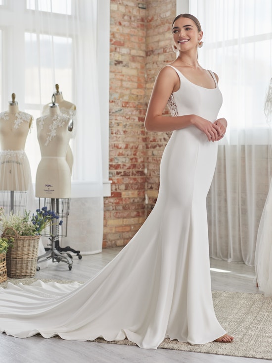 Rebecca Ingram Fit-and-Flare-Wedding-Dress Emerald 22RW568 Alt051