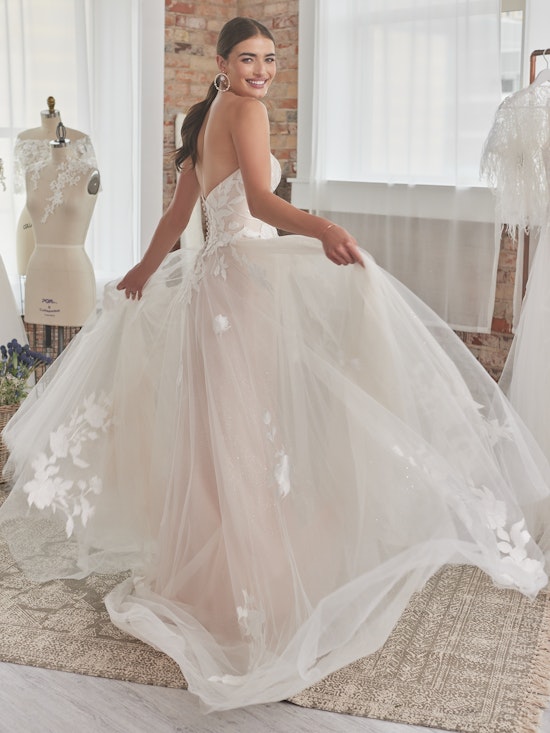 Rebecca Ingram A-Line-Wedding-Dress Hattie Lane Lynette 22RT517B Alt051