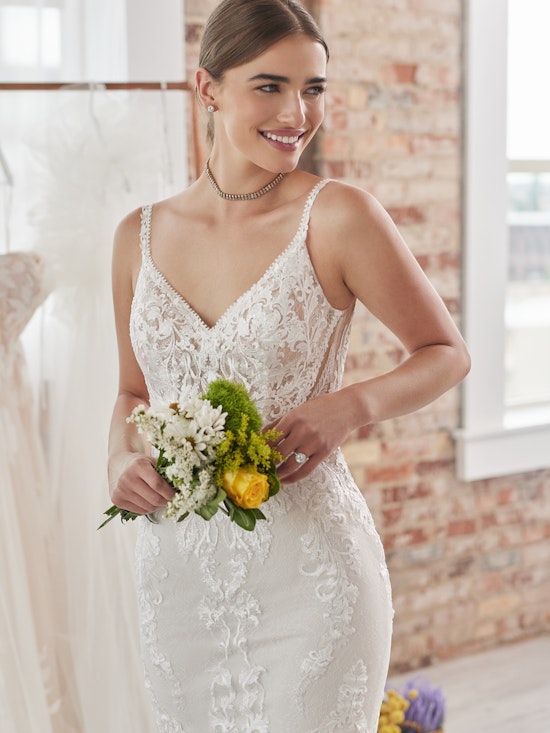 Rebecca Ingram Sheath-Wedding-Dress Larkin 22RW590 Alt051