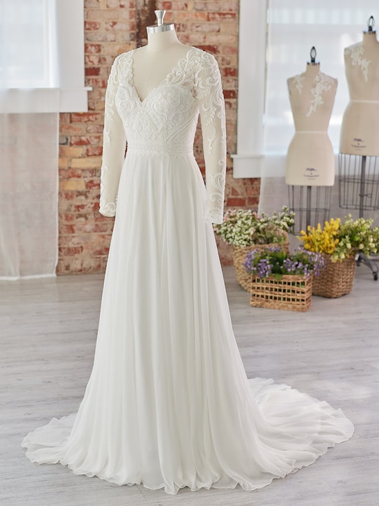 Rebecca Ingram Sheath-Wedding-Dress Lorraine Dawn Lynette 22RS586B Alt101