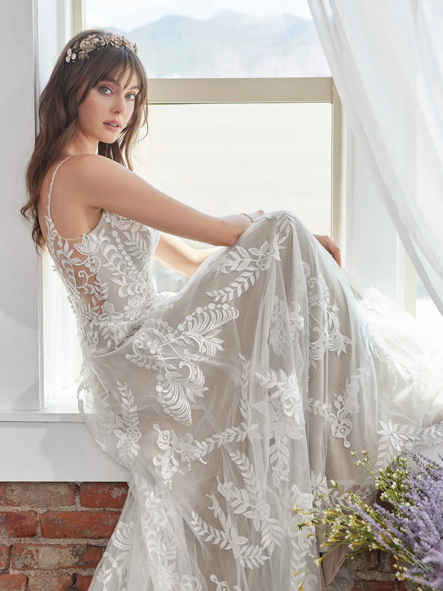 Sottero and Midgley A-Line-Wedding-Dress Brooklyn 22SK005 Alt052
