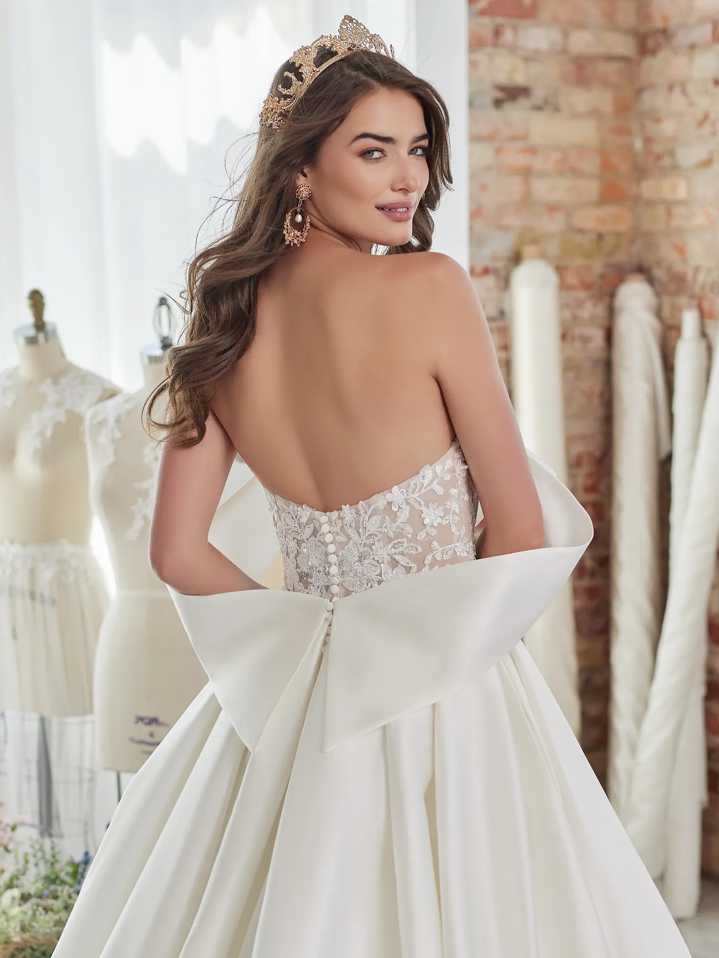 Sottero and Midgley Ballgown-Wedding-Dress Zulima 22SV561 Alt051