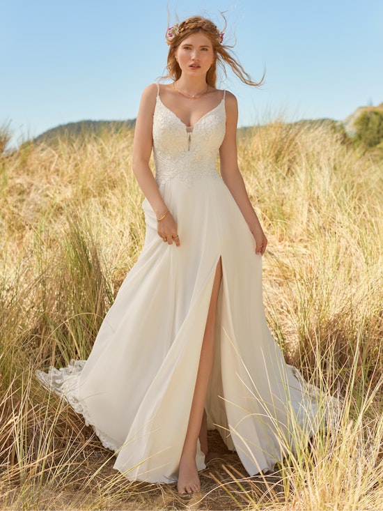Rebecca Ingram A-Line-Wedding-Dress Alexis Lynette 22RK521B Main