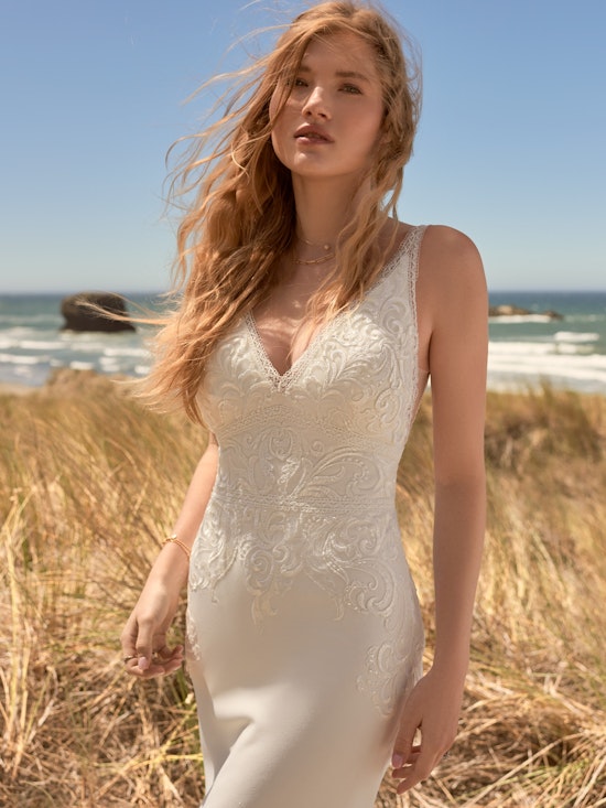 Rebecca Ingram Sheath-Wedding-Dress Calista Lynette 22RK588B Alt2