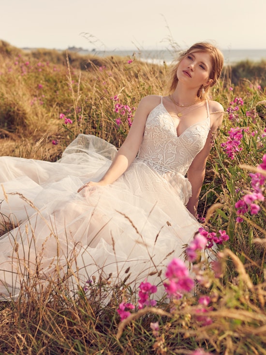 Rebecca Ingram A-Line-Wedding-Dress Dahlia Lynette 22RT538B Alt2