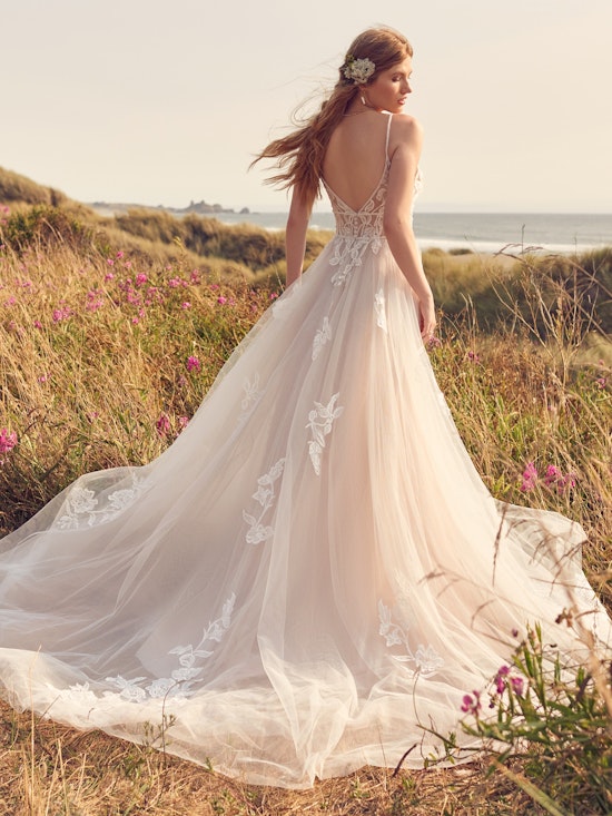 Rebecca Ingram A-Line-Wedding-Dress Dahlia Lynette 22RT538B Alt5