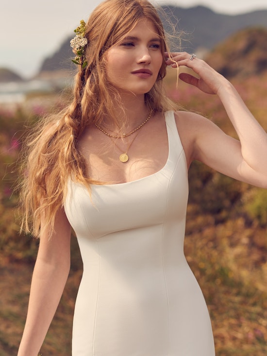 Rebecca Ingram Fit-and-Flare-Wedding-Dress Emerald 22RW568 Alt3