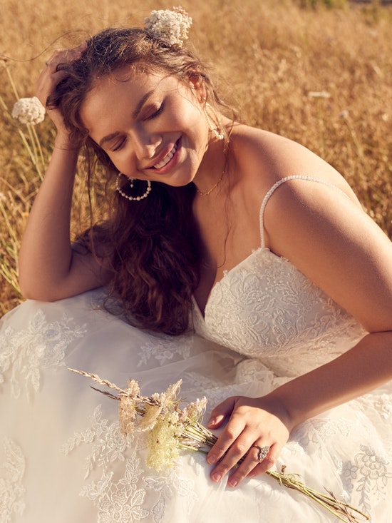 Rebecca Ingram A-Line-Wedding-Dress Evora 22RN541 Alt2