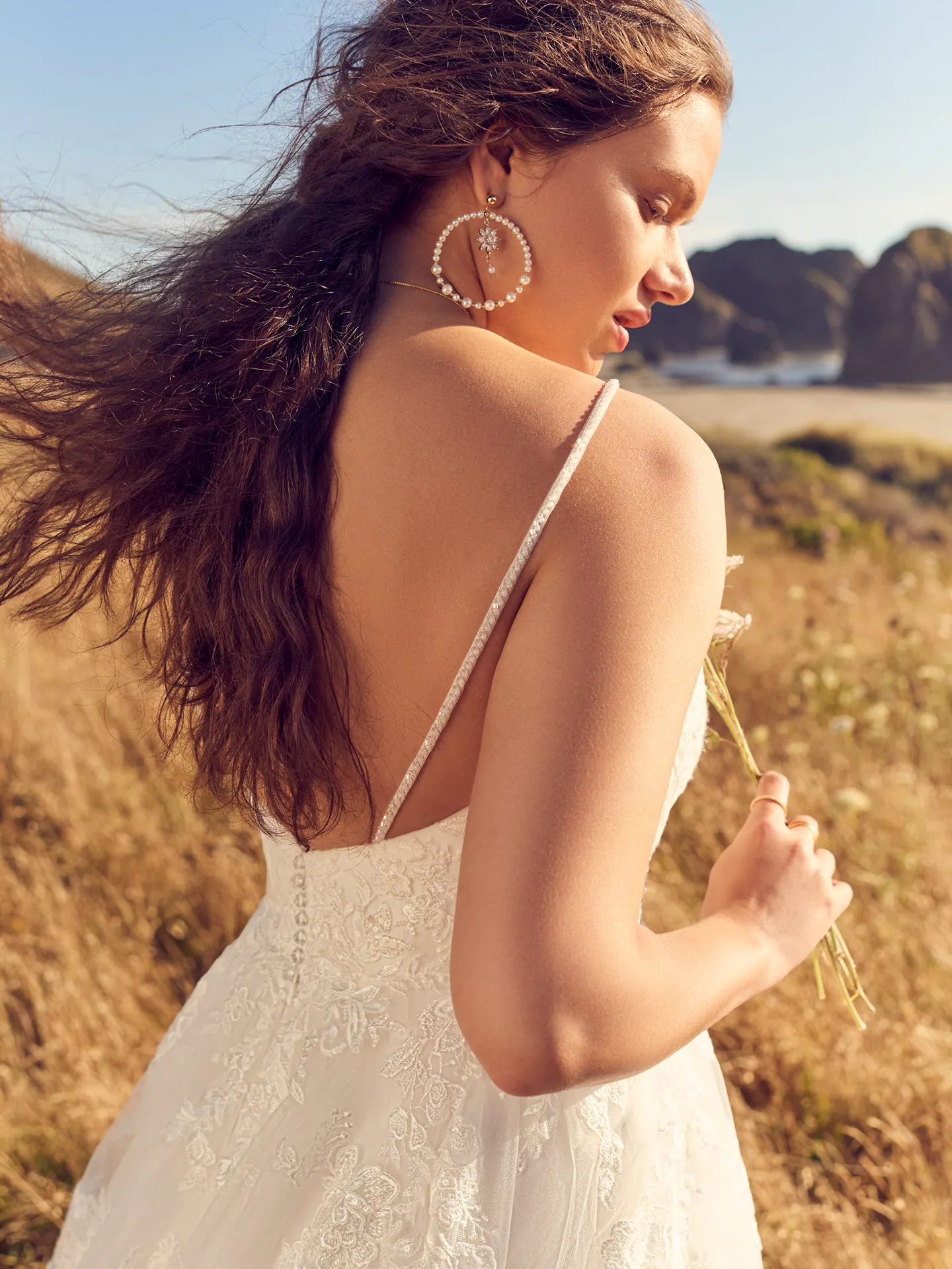 Rebecca Ingram A-Line-Wedding-Dress Evora 22RN541 Alt3
