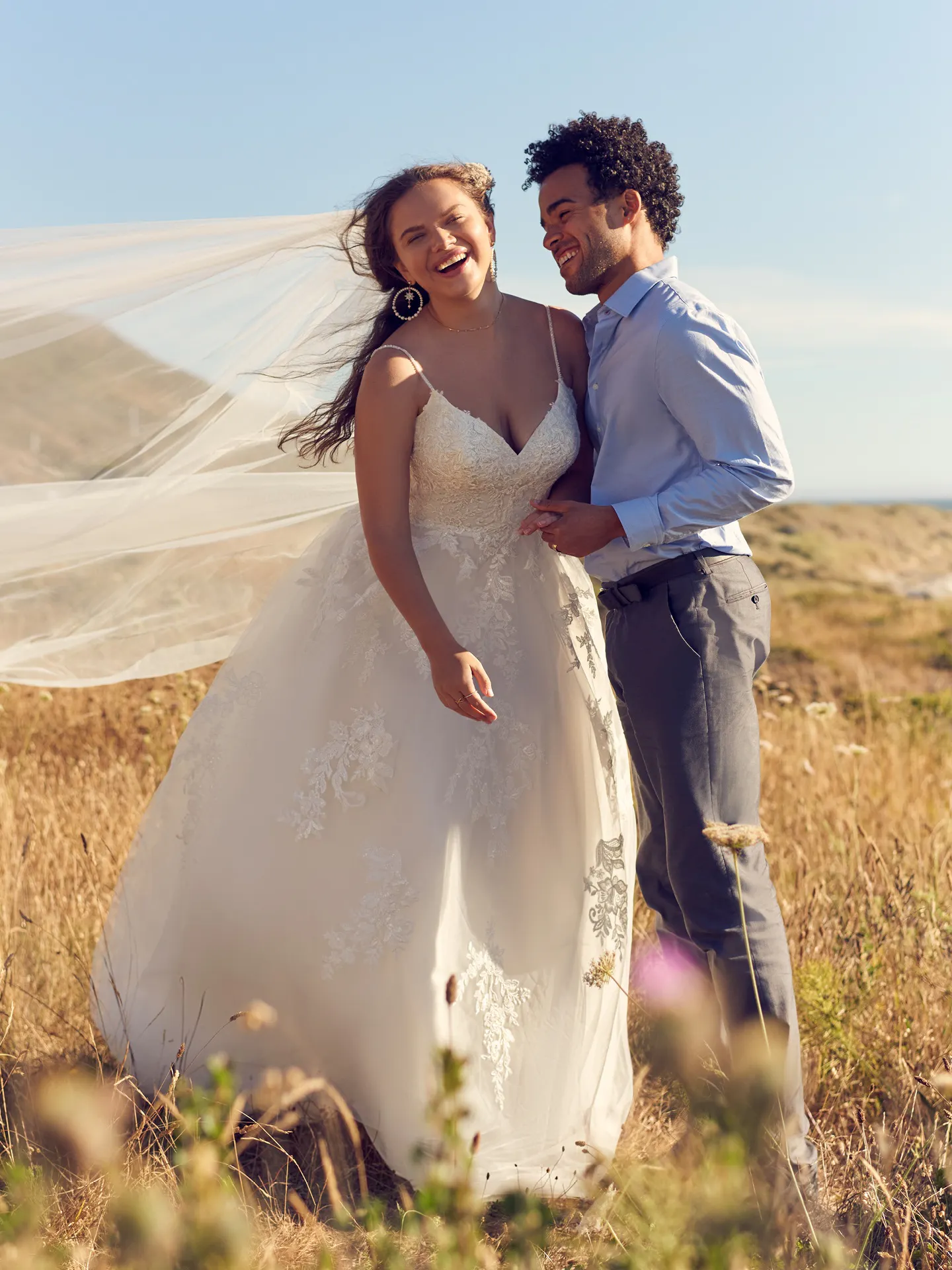 Rebecca Ingram A-Line-Wedding-Dress Evora 22RN541 Alt5