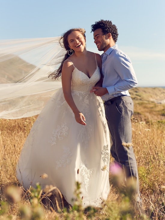 Rebecca Ingram A-Line-Wedding-Dress Evora 22RN541 Alt5
