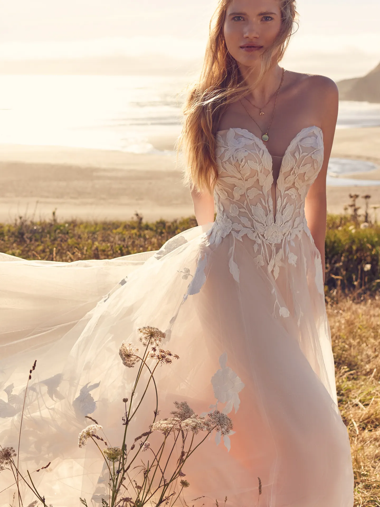 Rebecca Ingram A-Line-Wedding-Gown Hattie Lane 22RT517 Alt4