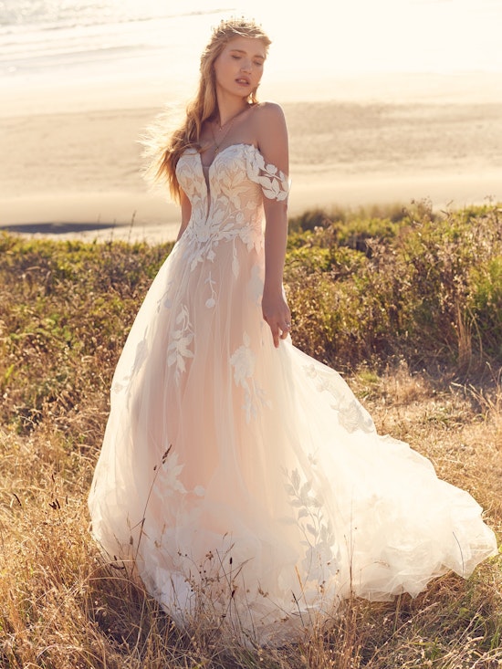Rebecca Ingram A-Line-Wedding-Gown Hattie Lane 22RT517 Alt7