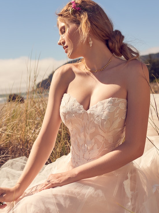 Rebecca Ingram A-Line-Wedding-Dress Hattie Lane Lynette 22RT517B Alt2