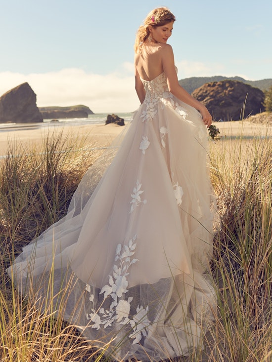 Rebecca Ingram A-Line-Wedding-Dress Hattie Lane Lynette 22RT517B Alt5