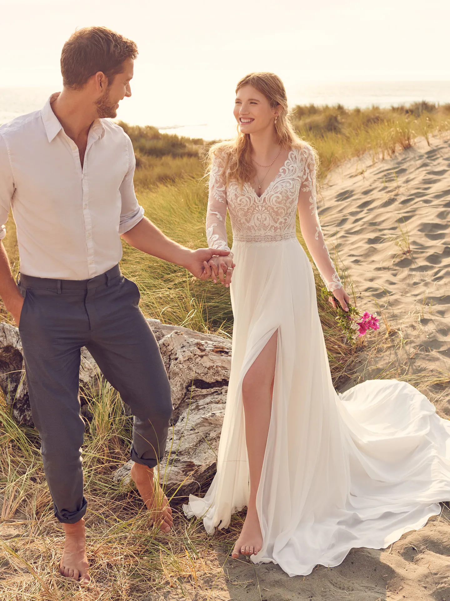 Rebecca Ingram Sheath-Wedding-Dress Lorraine Dawn 22RS586 Alt2