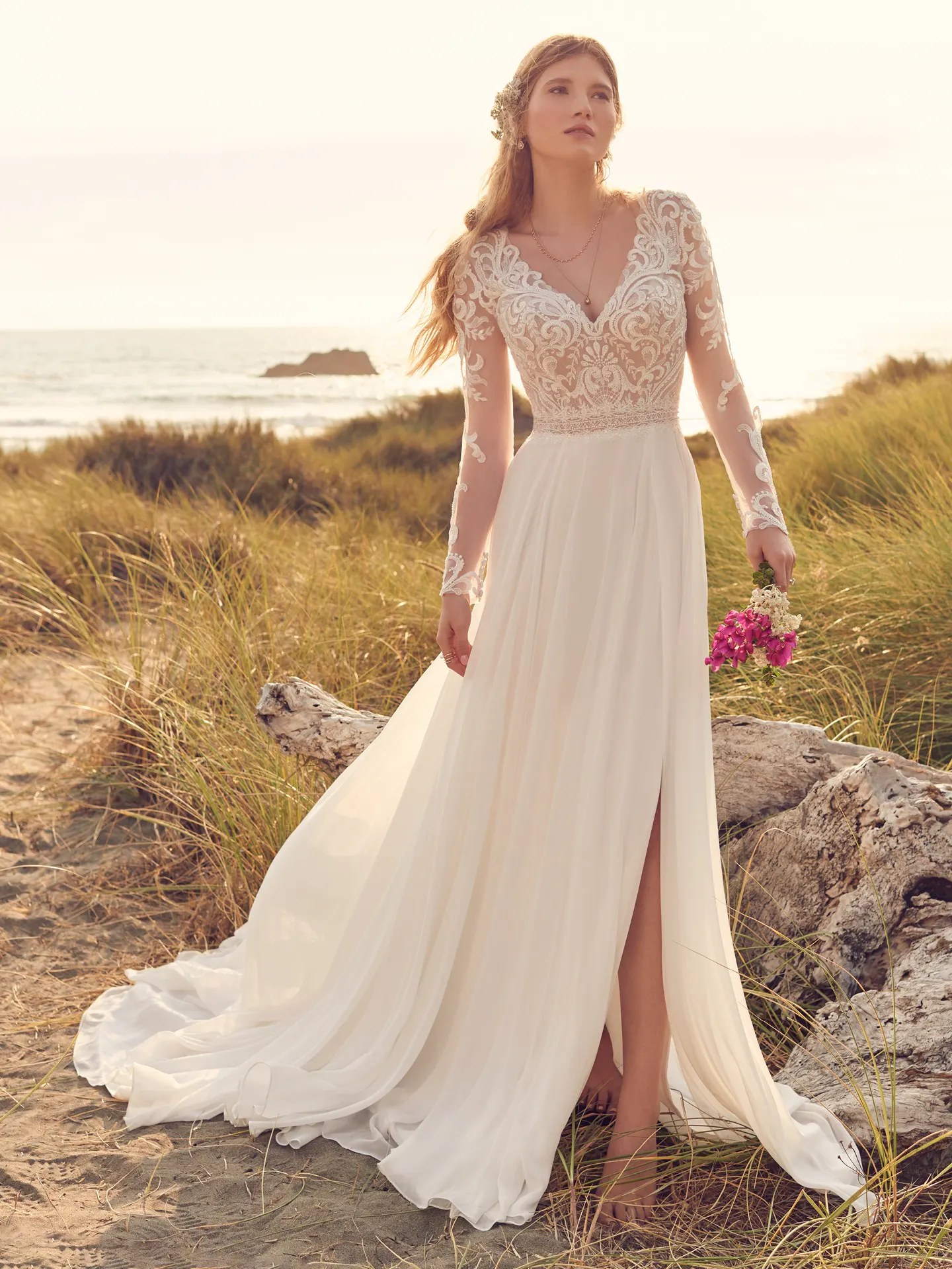 Rebecca Ingram Sheath-Wedding-Dress Lorraine Dawn 22RS586 Alt3