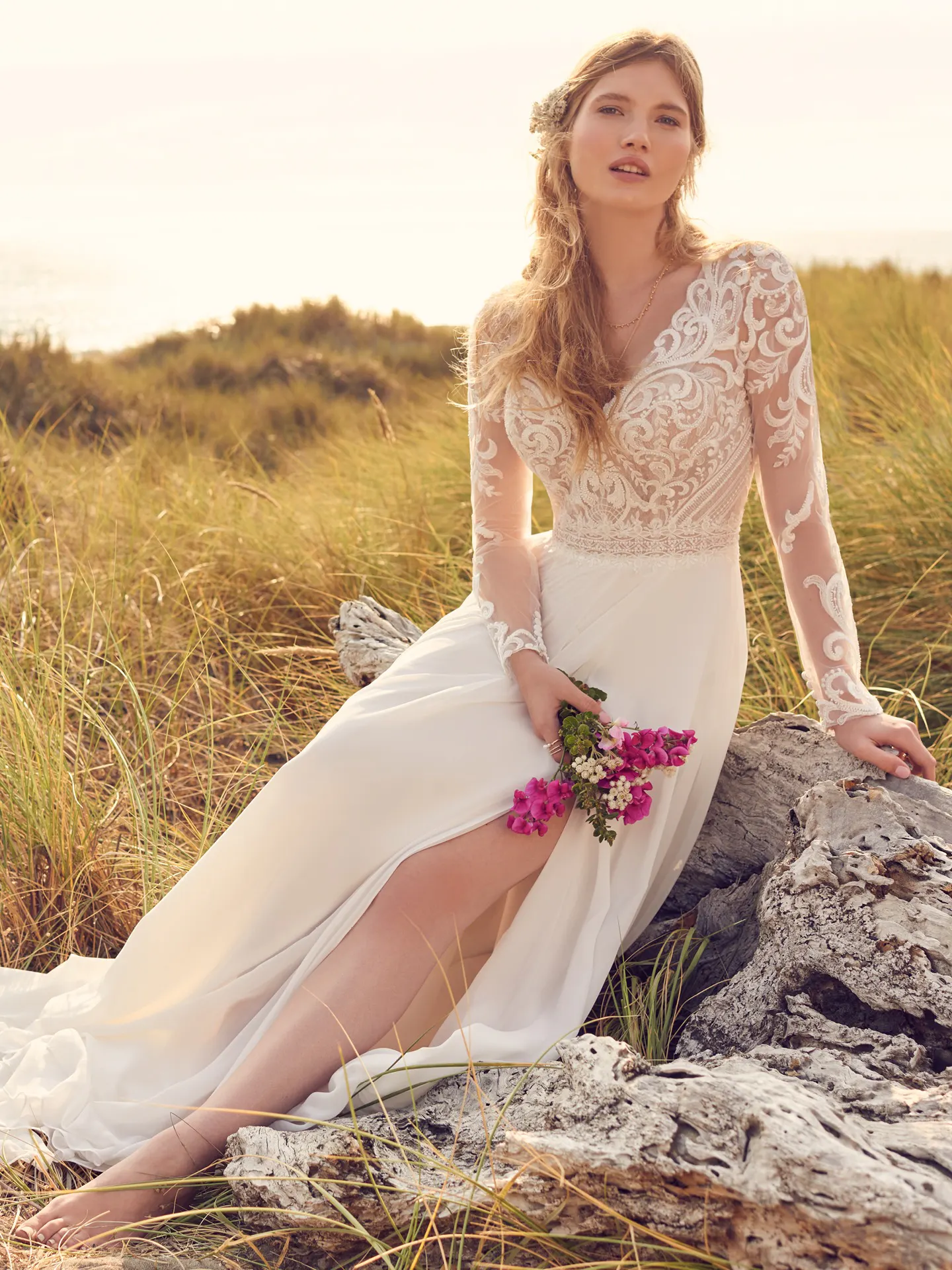 Rebecca Ingram Sheath-Wedding-Dress Lorraine Dawn 22RS586 Alt4