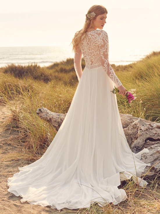 Rebecca Ingram Sheath-Wedding-Dress Lorraine Dawn 22RS586 Alt5
