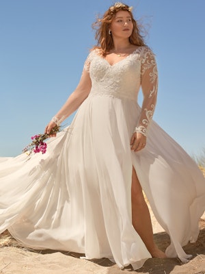 Rebecca Ingram A-Line-Wedding-Dress Lorraine Dawn Lynette 22RS586B Main