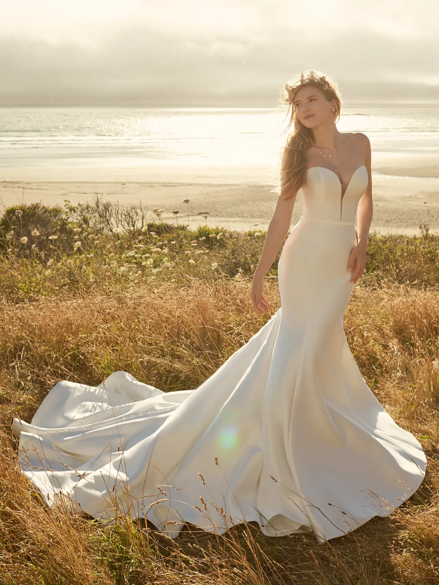 Rebecca Ingram Fit-and-Flare-Wedding-Gown Pippa 22RC527 Alt4