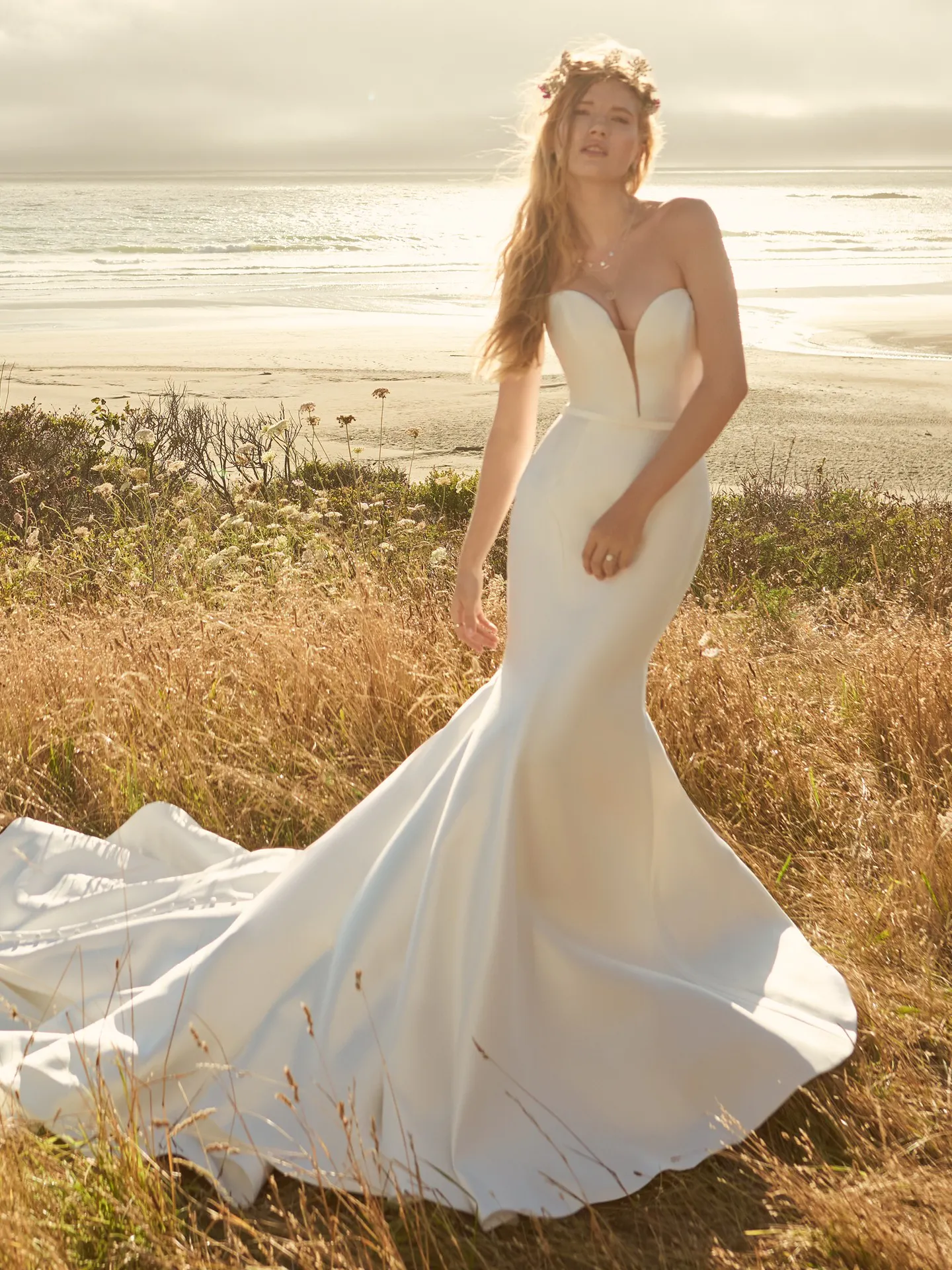 Rebecca Ingram Fit-and-Flare-Wedding-Gown Pippa 22RC527 Alt7