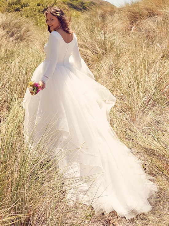 Rebecca Ingram Modest-Wedding-Dress Rosemary Leigh 22RW597 Alt2