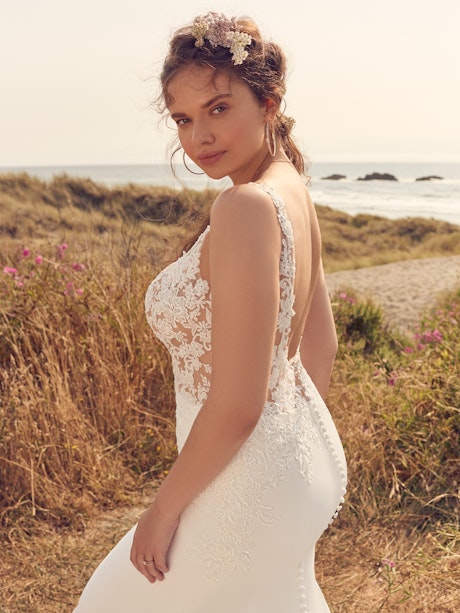 Rebecca Ingram Sheath-Wedding-Dress Sadie 22RK511 Main