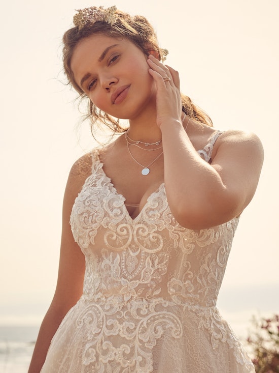 Rebecca Ingram A-Line-Wedding-Dress Shauna 22RK526 Alt1