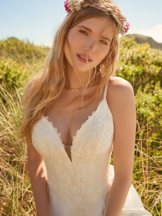 Rebecca Ingram A-Line-Wedding-Dress Tilda Lynette 22RW532B Alt2