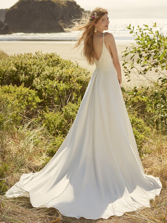 Rebecca Ingram A-Line-Wedding-Dress Tilda Lynette 22RW532B Alt4
