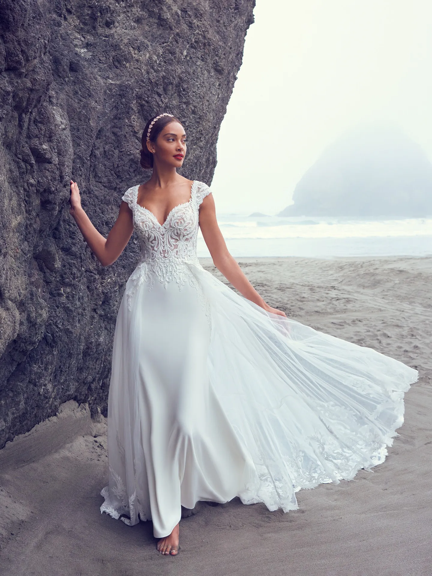 Sottero and Midgley Sheath-Wedding-Gown Anson 22SC559 Main