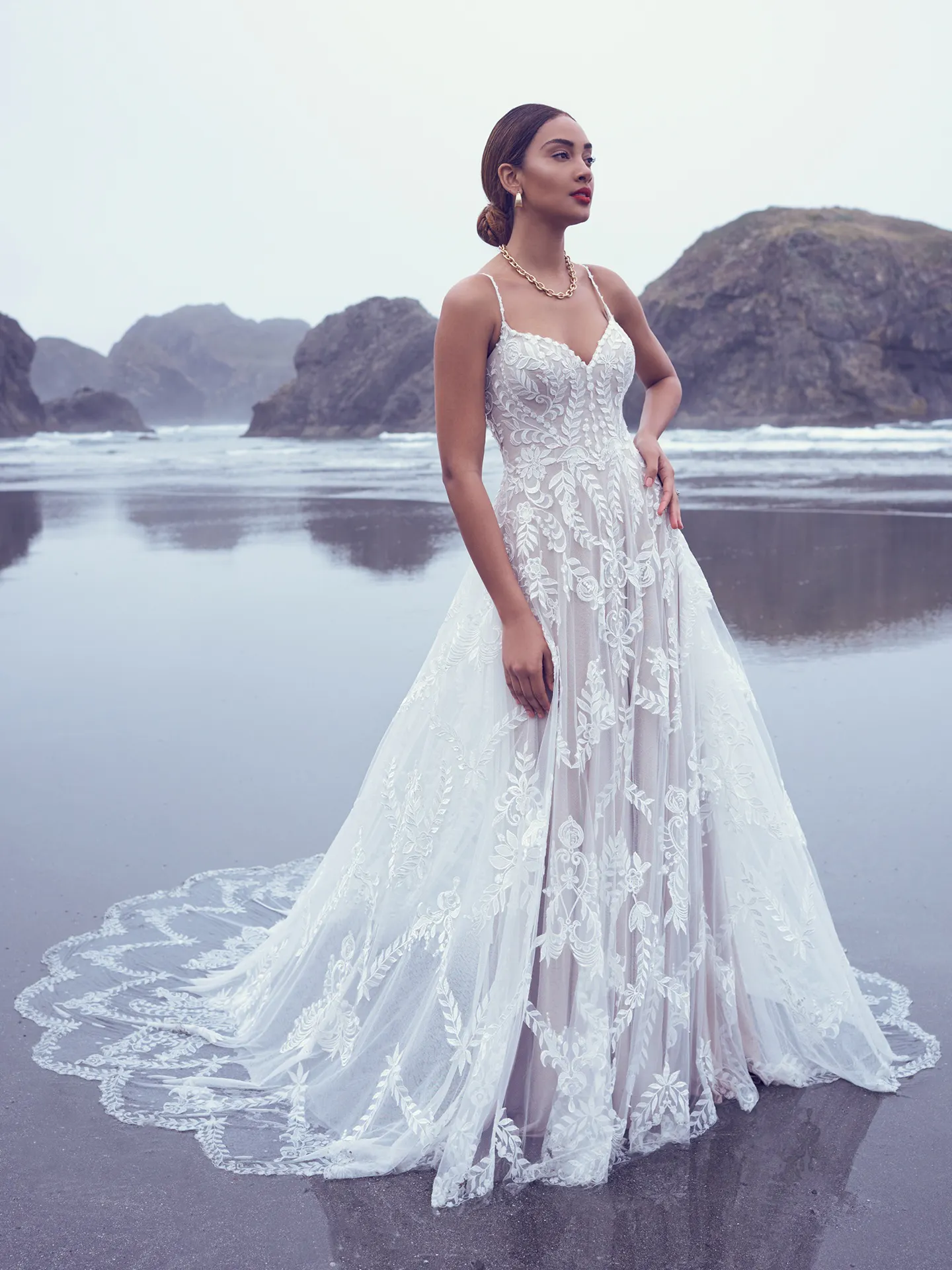 Sottero and Midgley A-Line-Wedding-Dress Brooklyn 22SK005 Alt4