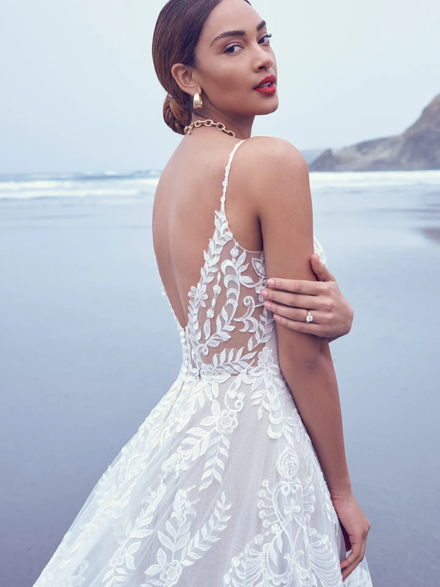 Sottero and Midgley A-Line-Wedding-Dress Brooklyn 22SK005 Alt8