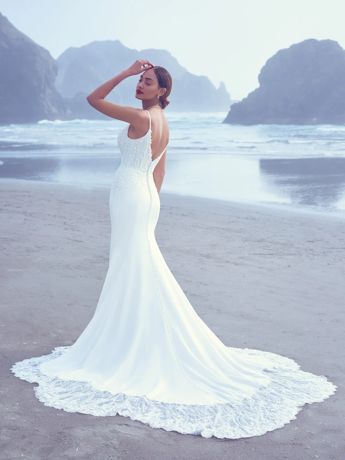 Sottero and Midgley Fit-and-Flare-Wedding-Dress Copeland 22SK567 Alt3
