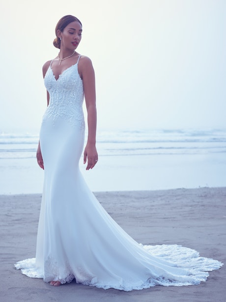 Sottero and Midgley Fit-and-Flare-Wedding-Dress Copeland 22SK567 Main