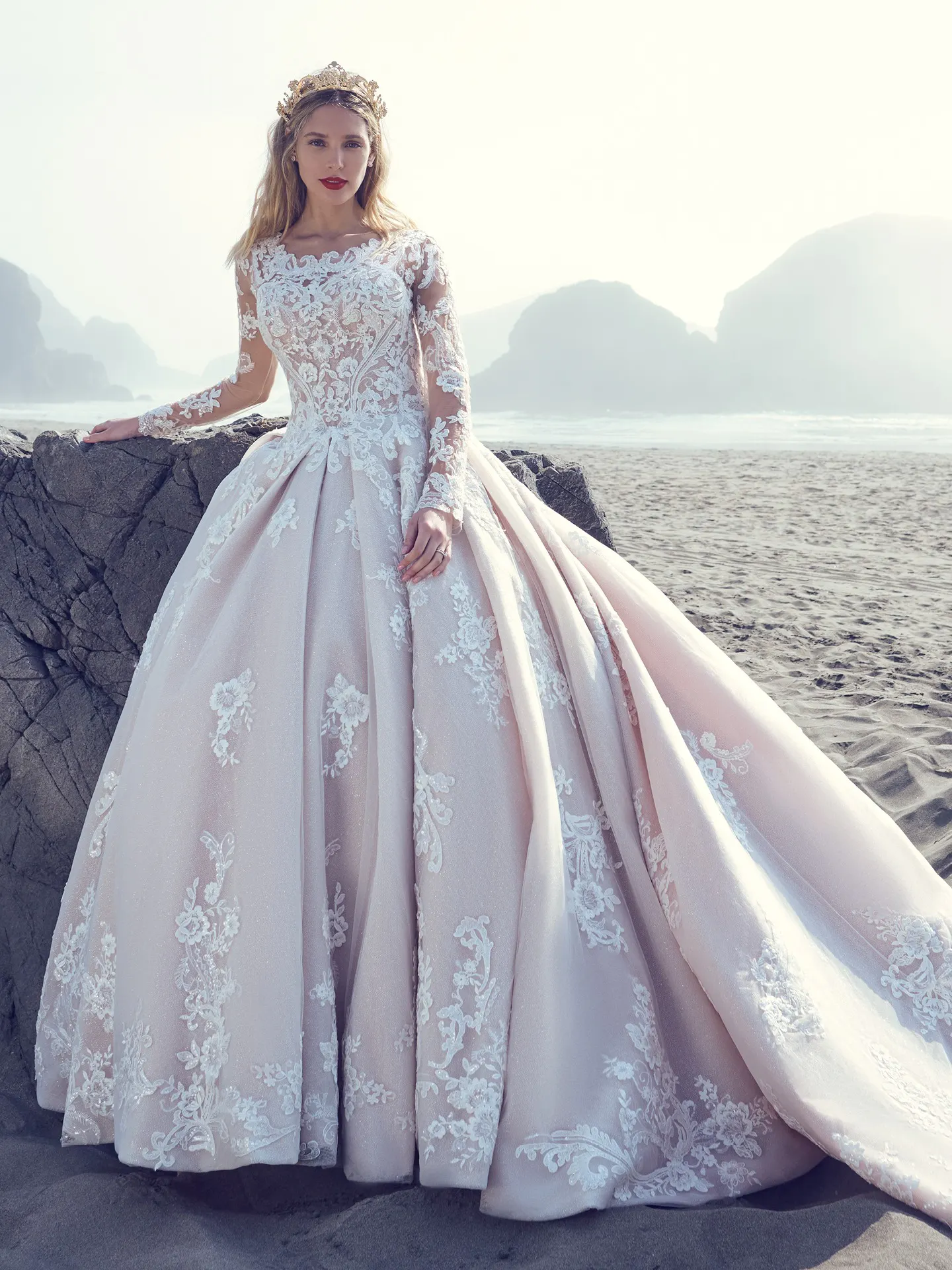 Sottero and Midgley Ballgown-Wedding-Dress Norvinia Lynette 22SZ009B Alt3