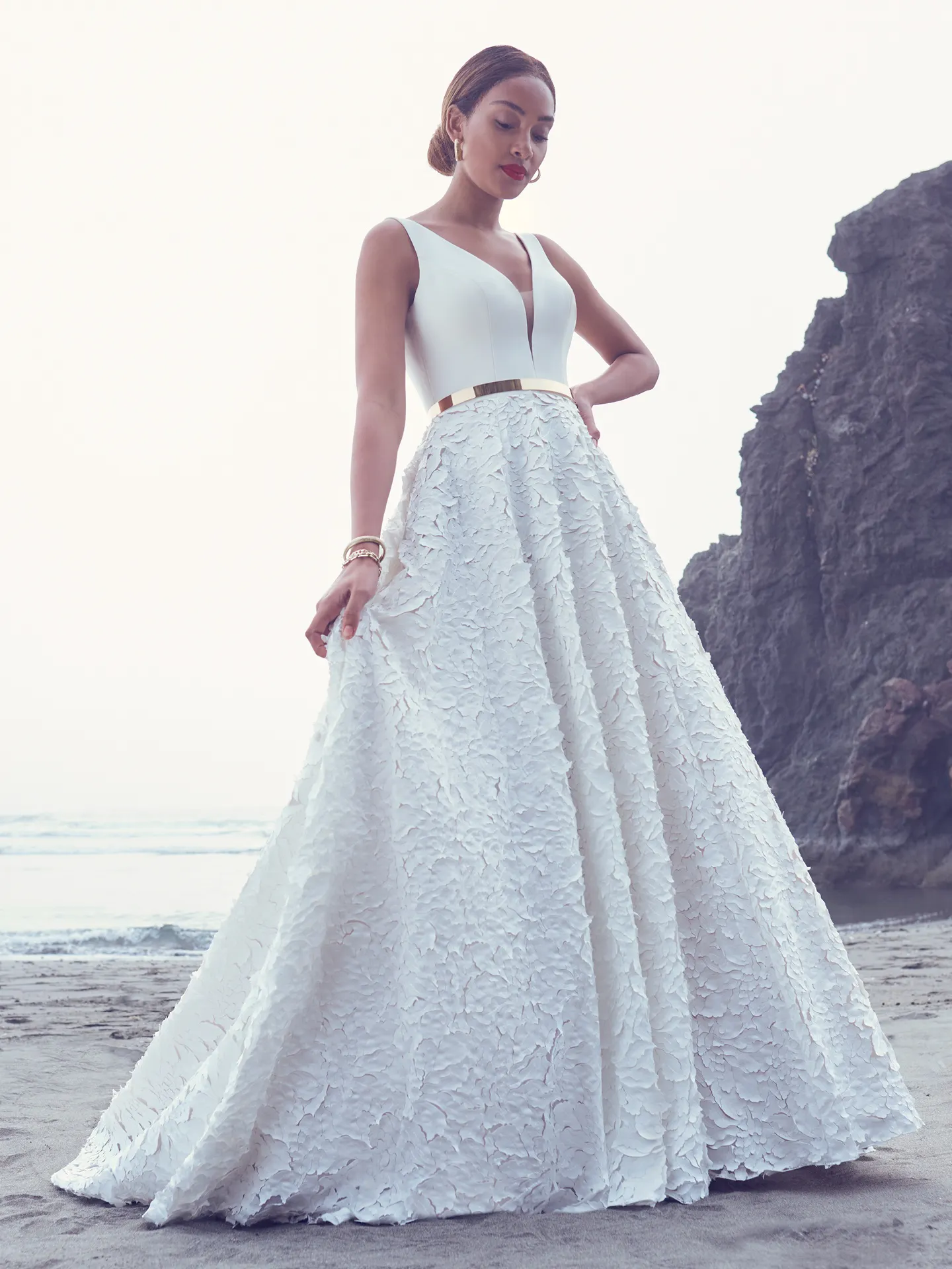 Sottero and Midgley A-Line-Wedding-Gown Richardson 22SN582 Alt3