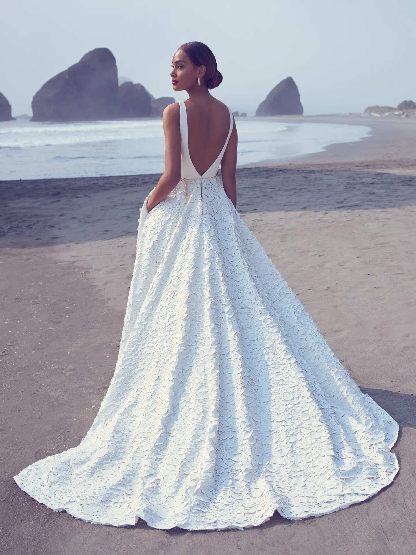 Sottero and Midgley A-Line-Wedding-Gown Richardson 22SN582 Alt4