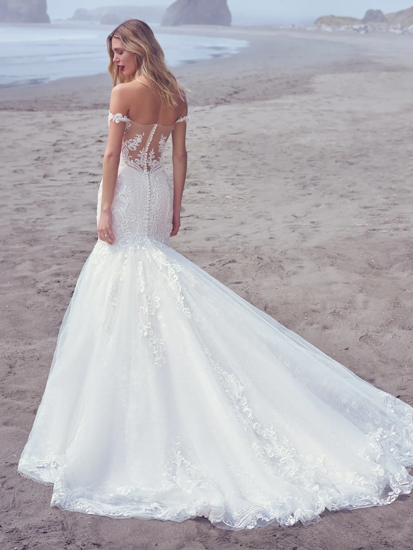 Sottero and Midgley Fit-and-Flare-Wedding-Dress Simone Lynette 22SC580C Main