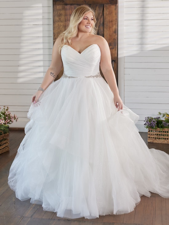 Maggie Sottero Ball gown Wedding Dress Curve Yasmin 20MS199 Alt4