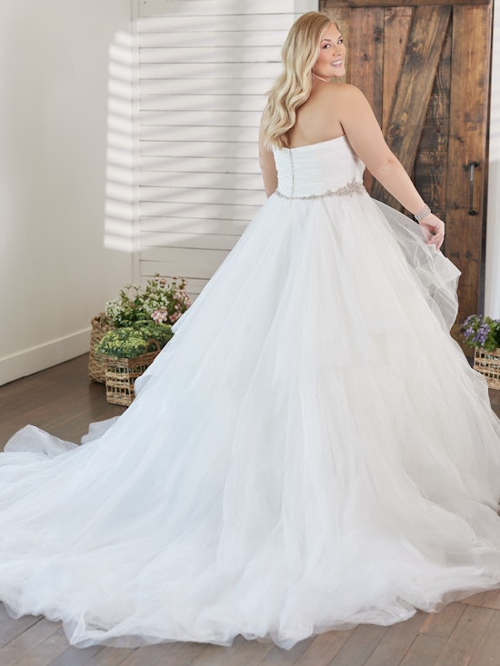 Maggie Sottero Ball gown Wedding Dress Curve Yasmin 20MS199 Alt6