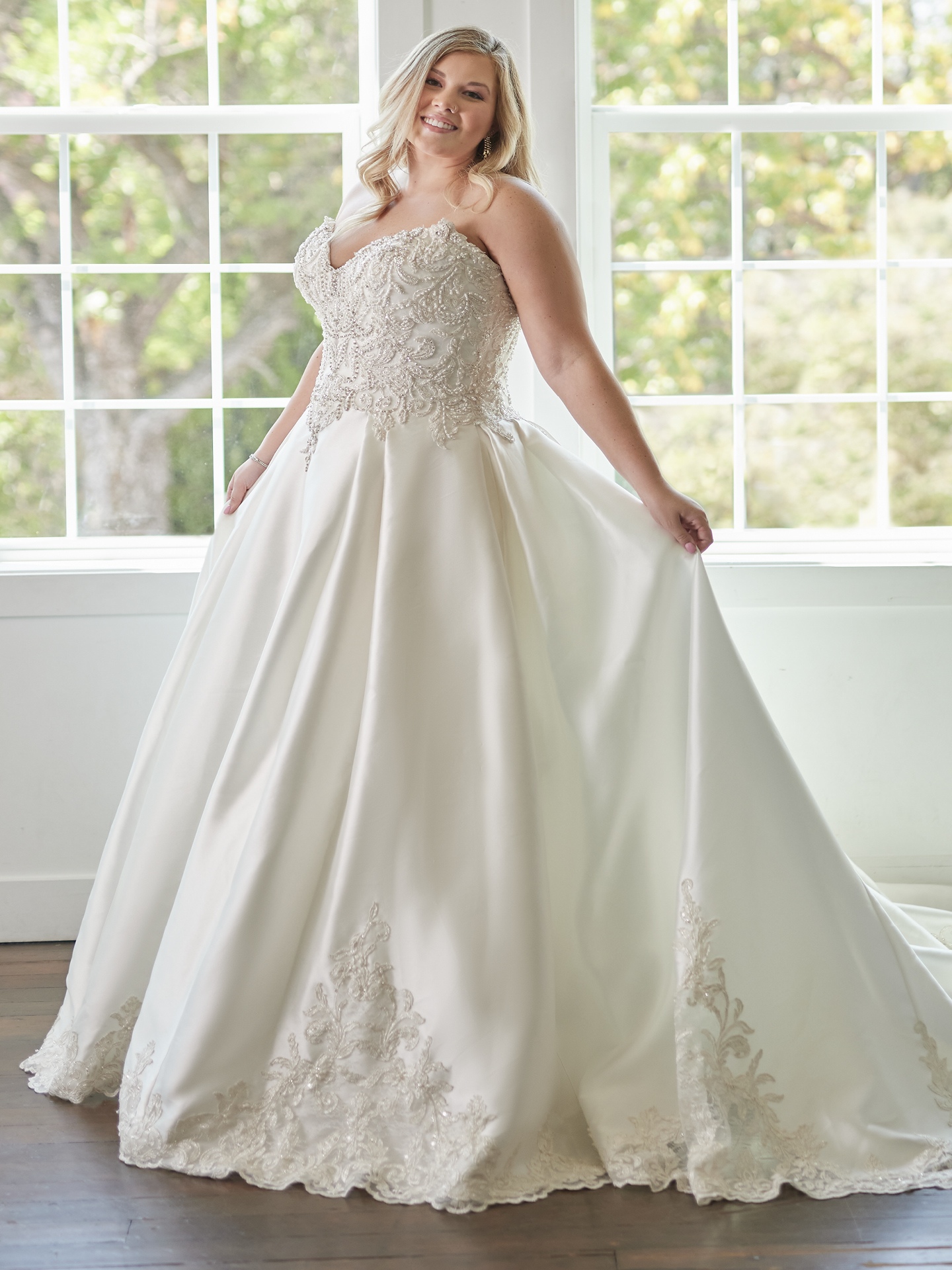 White gown outlet wedding dress