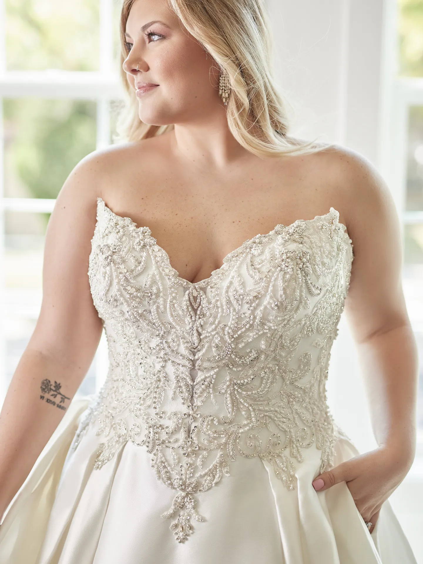 Sottero and Midgley Ball Gown Wedding Dress Curve Kimora 9SS061 Alt8